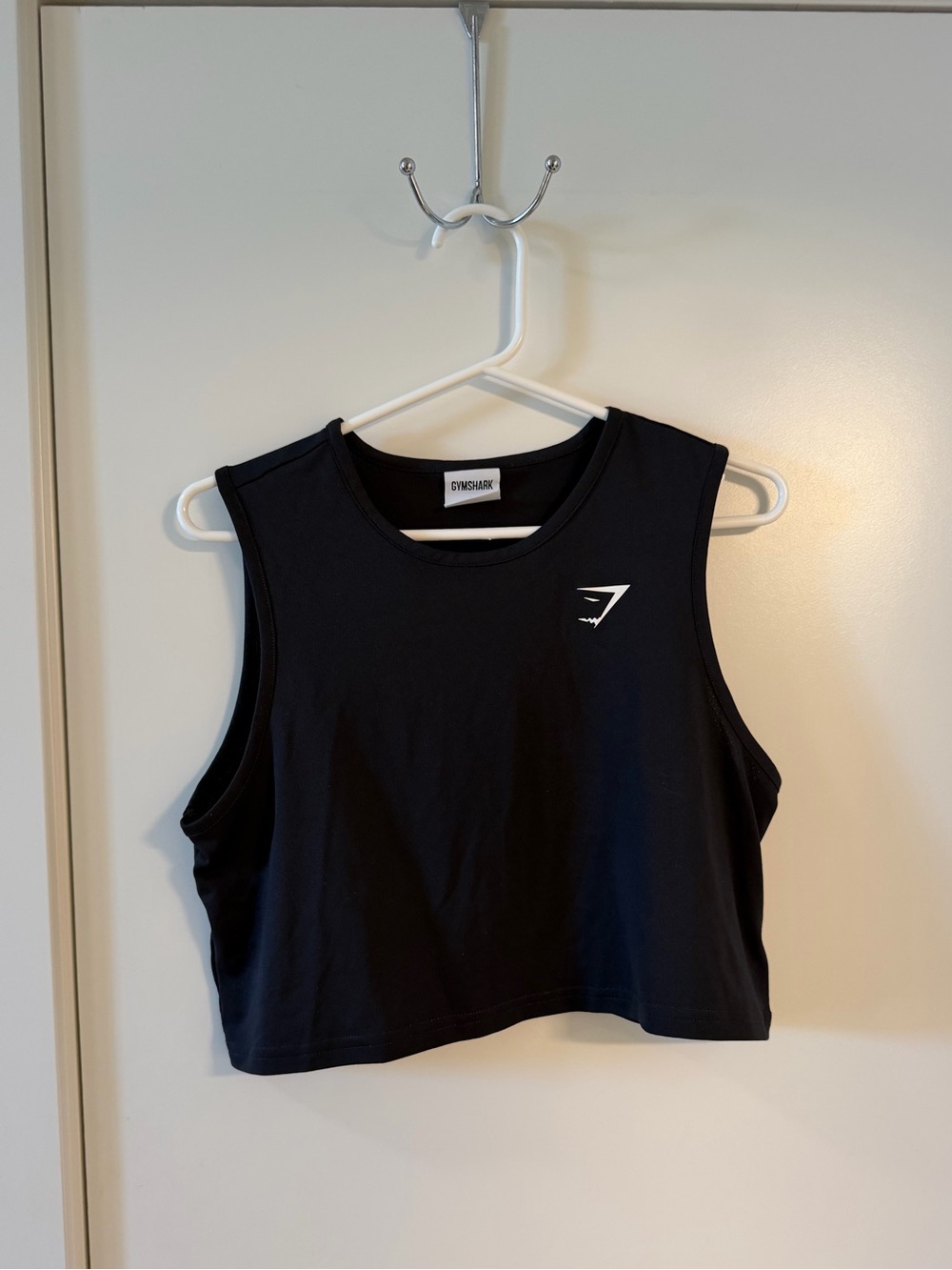 Gymshark Black Cropped Training Tank